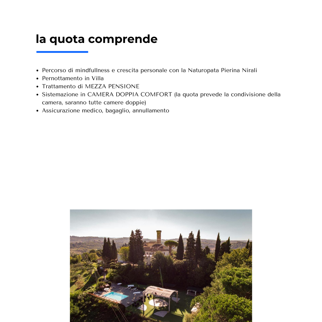 Retreat Toscana